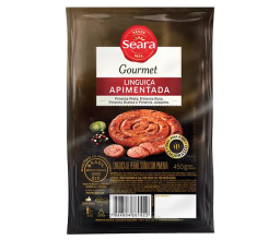 Linguiça de Pernil Apimentada Seara Gourmet 450g