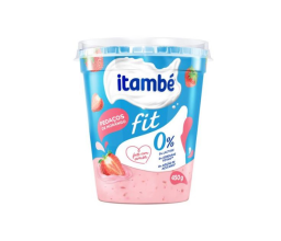 Iogurte com Pedaços de Morango Fit Itambé 450g