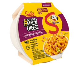 Mac'n Cheese Cheddar & Calabresa Sadia 350g