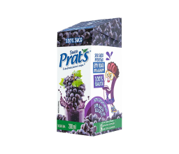 Suco de Uva Prats 100% Natural Prats 200ml