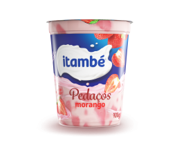 Iogurte Pedaços Morango Itambé 100g