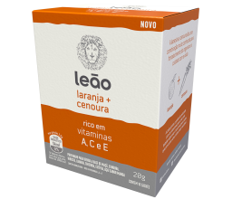 Chá Laranja + Cenoura Leão 20g