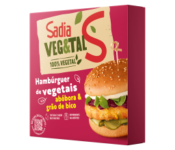 Hambúrguer de Abóbora e Grão de Bico Veg&Tal...