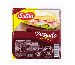 Presunto Fatiado Sulita 500g