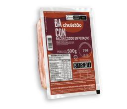 Bacon Cozido em Pedaços Chuletao 500g