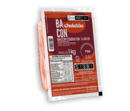 Bacon Cozido em Cubos Chuletão 1kg