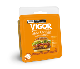 Queijo sabor Cheddar Vigor 140g