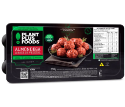 Almondega Vegetal Plant Plus 250g