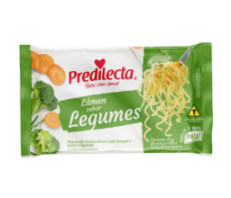 Macarrão Instantâneo sabor Legumes Predilecta 70g