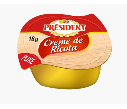 Creme de Ricota President 18g