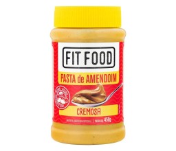 Pasta de Amendoim Integral Cremosa Fit Food 450g