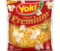 Milho de Pipoca Premium Yoki 500g