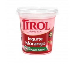 Iogurte Tirol 500g com pedaços de Morango